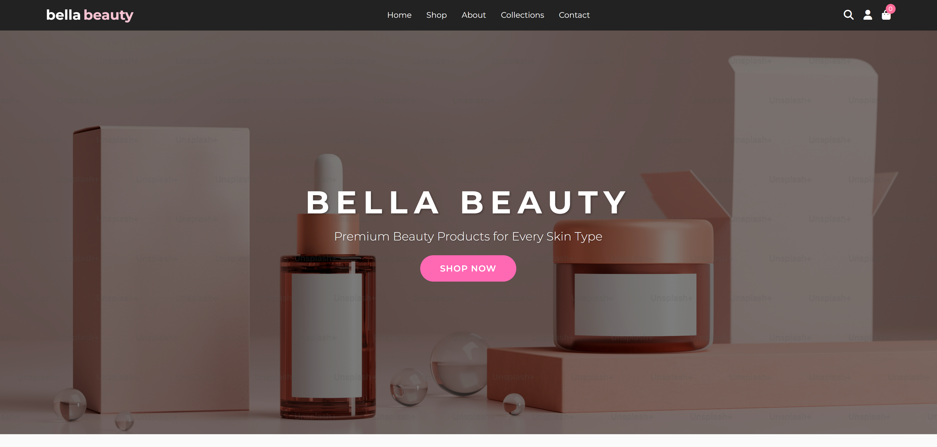 ecommerce beauty store